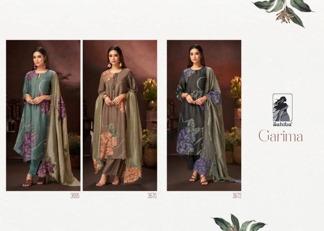 Garima By Sahiba Viscose Digital Printed Dress Material Wholesale Price In Surat